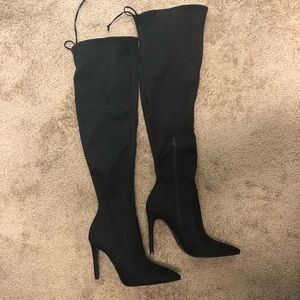 NWOT:  GUESS Over the Knee Stiletto Boots